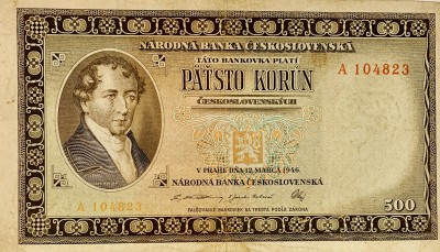 500 korun, 1946